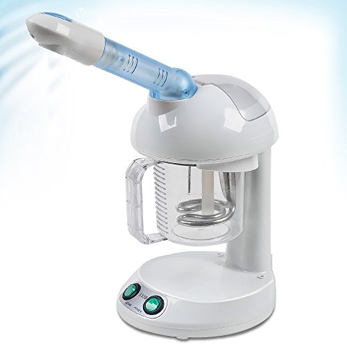 FUNTELL Mini Bedampfer Vapozon Aromabedampfer Steamer Tischbedampfer mit Ozon verlängert Salon Spa Bedampfer - 7