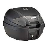 topcase fahrrad Givi Givi E300NT2 Tech Monolock Topcase mit Platte, Schwarz, 40
