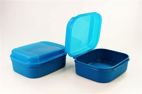 TUPPERWARE Naschkätzchen 1,7L dunkel türkis (2) Bellevue Dose Vorrat Royal 17150 - 6