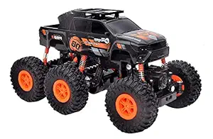 N2J2 SHOP 6 Wheel Remote Control Rock Crawler Car High Speed Monster Truck Rechargeable 2.4GHZ 1:16 Scale 4WD RC Toys for 5 Years Old Kids Boys