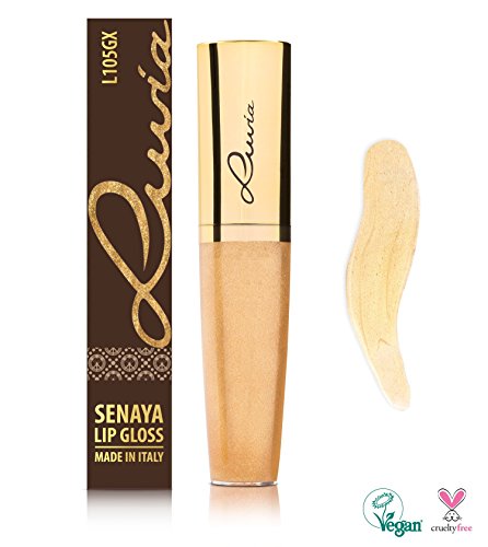Luvia Cosmetics - Lipgloss SENAYA - Lipgloss Farbe Golden Kiss L105GX