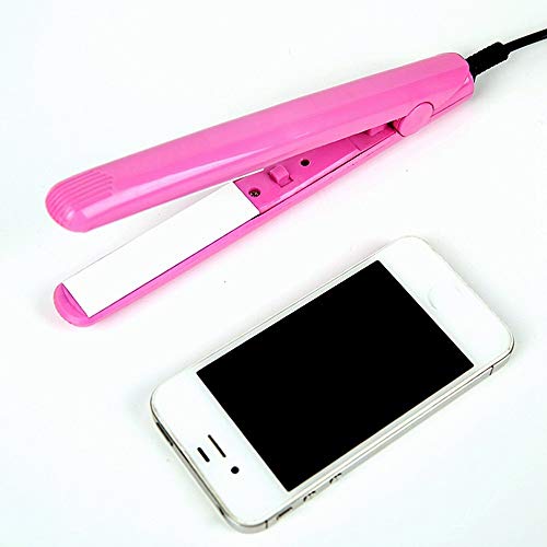 Nulijianchi2 Hair Straightener Ceramic Electric Splint Mini Curling Iron Professional Perm Does Not Hurt Hair Pink reviews Nulijianchi2 Hair Straightener Ceramic Electric Splint Mini Curling Iron Professional Perm Does Not Hurt Hair Pink