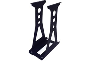 LUMINEXIA Porta PC da Sotto Scrivania Regolabile,Supporto per CPU Sotto la Scrivania,Regolabile,da sotto scrivania e da parete per PC desktop tower per Computer Adatta alla maggior parte delle custodie