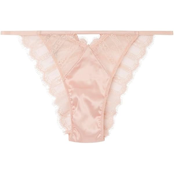 Women'secret Damen Slip – Weiß, Spitze Mit Rüschen-Detail, Atmungsaktiv, Bequemer Elastikbund