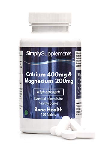 Calcio 400mg y Magnesio 200mg - ¡Bote para 2 meses! - Apto para