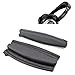 Produktbild JZK Leder Schaum Kopfband Kissen Ersatz Stirnband Kissen Pad für Kopfhörer Bose Quietcomfort 2 (QC2) / Bose Quietcomfort 15 (QC15) Kopfhörer (Stirnband Pad, Bose Quietcomfort 2)