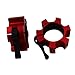 Produktbild Wokee 2 Pair 50mm Hantelverschlüsse Aluminium Verschluss Schnalle Barbell Clamp Collar für Olympic,Cross-Fitness,Training,5 Farben (Rot)
