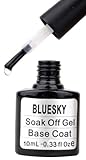 Bluesky Nail Polish UV Soak off gel Base Coat 10 ml
