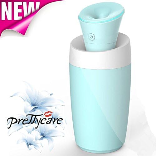 Ultrasonic Cool Mist Humidifier / Personal Travel Humidifier / USB Portable Mini Humidifier / Air Purifier with Water Bottle , Multi Use for Car , Home, Yoga, Office, Spa, Bedroom, Baby Room ( Blue )