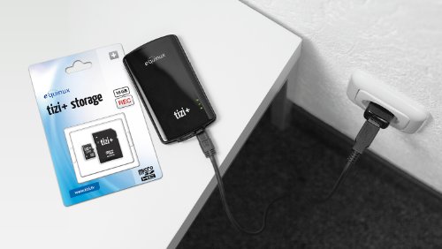 equinux tizi+ TV & DVR inklusive tizi+ storage (16GB) Speicherkarte für TV-Aufnahmen - 3