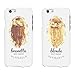 Produktbild Cute BFF Phone Cases - Brunette and Blonde Best Friends Phone Covers for iphone 4, iphone 5, iphone 5C, iphone 6, iphone 6 plus, Galaxy S3, Galaxy S4, Galaxy S5, HTC M8, LG G3