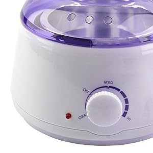 Wax Heater Pot 500ML Wax Warmer Machine Set Paraffin Handle Full Body with 100 Wax Beans, Hair Removal Paper - Image 4