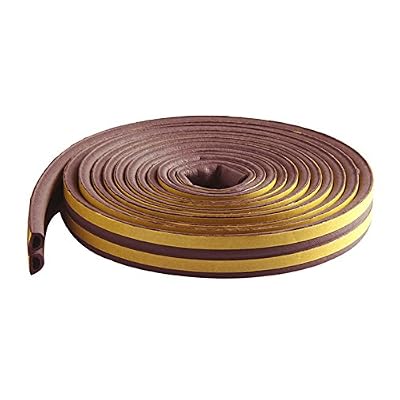 Hrph 5M Auto-Adhésif Type D Portes & Fenêtres Bandes d\'étanchéité en mousse Isolation phonique Collision Avoidance Rubber Seals