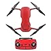 Price comparison product image 2018 New DJI MAVIC AIR Skin, GreatestPAK Waterproof PVC Carbon Grain Graphic Stickers Decals for Drone Full Set Skin of Battery Remote Controller (Red)