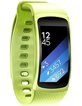 Ouneed® Uhrenarmbänder Armband, Luxus Silikon Ersatz Band Uhrenarmband für Samsung Gear Fit 2 SM R360 Armband