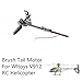 Produktbild Webla Bürstenloser Motor, Wltoys V912 RC Heckersatz für Rohrhubschrauber, Metall