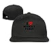 Produktbild yiyuanyuantu Unisex I Heart Midget Porn Love Sexy Little People Lovely Vintage Adjustable Baseball Cap Ash
