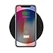 Produktbild Jamicy® Fast Wireless Charger, Wireless Qi Ladegerät Induktive Ladestation Schnellladestation für Samsung Galaxy Note 8/S8/S8 Plus/S7/S7 Edge und und alle Qi-fähige (Schwarz)