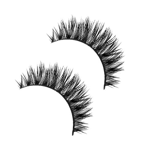 1 Paar Handgefertigte Weiche Faser Dicke Wimpern Künstlihche Wimpern D-7 - 9