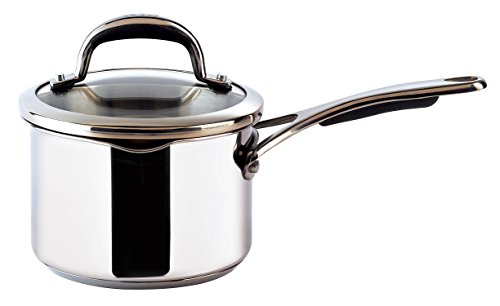 Meyer Select Saucepan with Lid, Silver, 16 cm, 1.4 Litre