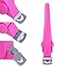 Elite99 Professional 3 Ways Acrylic Gel False Nail Clipper Edge Cutter Tips Sharp Blade Nail Art Manicure Tool (Pink)