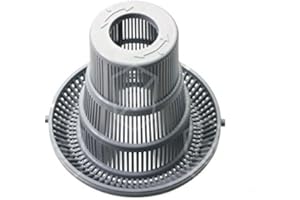 Fagor Filtro redondo para lavavajillas LVC-21W, LVC-15D, LVC-21B, LVC-21D, diámetro de 143 mm, altura 125 mm, orificio de 35 mm de diámetro