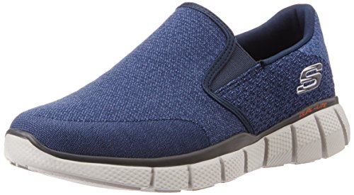 Skechers Equalizer 2.0, Men's Low-Top Sneakers, Blue - Blau (NVY), 8.5 UK / 42.5 EU / 9.5 US