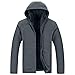 Produktbild Setsail Herren Outdoorjacke Herbst und Winter Plus Velvet Thicker Kleidung Kragen KapuzenHerrentel