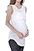 Sweet Mommy Maternity and Nursing Bamboo Tank Top ST4042 WHL