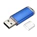 Produktbild Zolimx USB 2.0 Metall Blinken Speicherstick Lagerung Daumen U Scheibe 1GB/ 2GB/ 4GB/ 8GB/ 16GB/ 32GB (8GB, Blau)