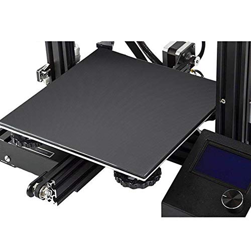 Impresora 3D Cristal Borosilicato, Borosilicato Vidrio 3D Impresora Plataforma de Vidrio con Alto Rendimiento Microporoso Revestimiento para Wanhao I3 Impresora (220 * 220 mm)