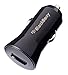 Price comparison product image BlackBerry Universal USB In-Car Charger Compatible with Smartphones and MP3 Devices - Black