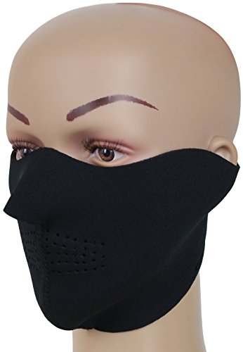 Preisvergleich Produktbild Sturmhaube Neopren Gesichtsschutzmaske in schwarz Kälteschutzmaske