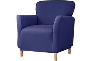 ELYSYSRL Funda de Sillón Chesterfield, Cubre Sofá de 1 Plaza Elásticas Lavable Universal Antideslizantes, Fundas Protector de Butaca Elegante para Dormitorio, Contador (Color : #32)