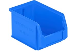 ‎SCHÄFER SHOP SSI Schäfer Sichtlagerkasten Regalkasten Lagerkasten Serie LF 221, L 234 x B 150 x H 122 mm, 2,7 Liter blau - 94128