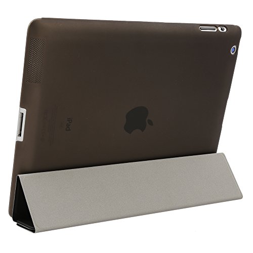 Besmall iPad 2/3/4 Ultra Dünn Hülle PU Leder Tasche Edles Schutzhülle mit Standfunktion und auto Sleep Smart Cover Case(iPad 2 3 4, Schwarz)XKZT52B - 4