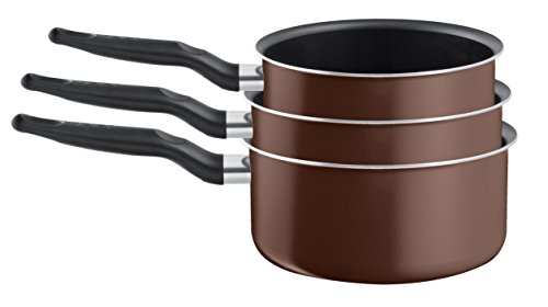 Tefal B3009502 Extra Brownie Série 3 Casseroles 14/18/20 cm, Aluminium, 20 cm