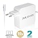 Produktbild Macbook Air Netzteil Ladegerät Adapter - ROKKES 60W Magsafe L-Tipp für Apple Old MAC Netzteil MacBook Pro / Air 11 13.3 " Netzteil Kompatibel mit Ladegerät MC461LL / A A1502 A1278 A1280 A1342 A1344 Netzgerät Ersatz Ladegerät