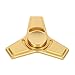 Produktbild zappeln Spinner – zappeln Spielzeug für hinzufügen, ADHD, Angst und Autismus Erwachsene Kinder – Stress Relief Spielzeug Metall Hand Spinner – nicht 3D bedruckt, gold