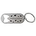 Produktbild Schlüsselanhänger/Flaschenöffner mit Gravur Lieblingsmensch und Herzen aus Metall
