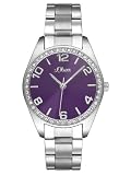 s.Oliver Time Damen Quarz Uhr mit Edelstahl Armband