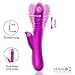 Produktbild Orlupo Heizung Dual Motor Klitoris Vibrator Vibratoren für sie Klitoris und G-punkt mit stoßfunktion,Dildo Rabbit Stoßvibrator Stossvibrator mit 7 Vibrationsmodi, Sexspielzeug für frauen und paare