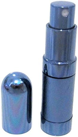 Perfume Aftershave 6ml Atomiser Atomizer Bottle- Travel Refillable Spray (Blue)