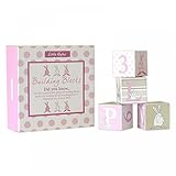 RUFUS RABBIT BUILDING BLOCKS PINK