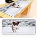 Produktbild Mauspad Snowy White Welpen Tier Große Gaming Mouse Pad Spiel Präzision Schloss Rand Skid Player Geschwindigkeitssteuerung Laptop Tastaturmatte, 30X60 Cm