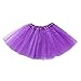 Produktbild Highdas Baby Mädchen Tutu Rock geschichteten Rüsche Tüll Ballett Rock Kinder Pettiskirt Tutu Kleid Lila