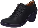 Cierre: Cordones Art Grass, Zapatos de tacón con Punta Cerrada para Mujer, Negro Black/Cereza, 38 EU
