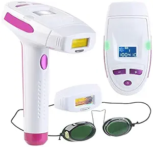 EKYLIP Permanent Laser Hair Removal Machine Household IPL Hair Removal Device Painless Low Noise (3, 00, 000 Pluses) |White-Pink