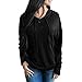 Produktbild Briskorry Damen Pullover Hoodie Beiläufig Langarm Sweatshirt Kapuzenpulli Langarmshirts Kordelzug Oberteile Bluse