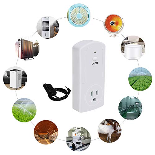Preisvergleich Produktbild YusellYu_Mädchen Strampler Jumpsuit Yusell WiFi Smart Plug / Socket Mit Temperatur-Feuchtigkeitsregler-Timer-...